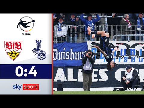 Lobinger bringt MSV auf Siegstraße! | VfB Stuttgart II - MSV Duisburg | Highlights - 3. Liga 25/26