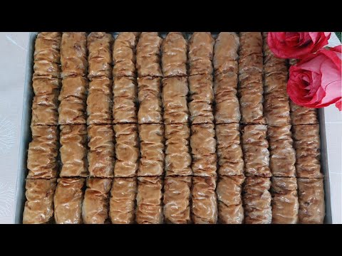 DIVIT BAKLAVA ili BURMA BAKLAVA - Rolovana baklava sa orasima