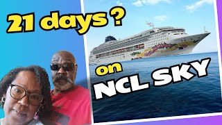 We Survived 21 days on a Small Cruise Ship - Norwegian Sky!