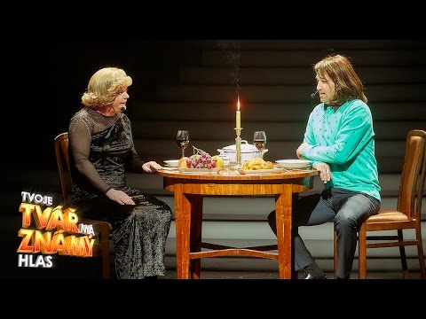 Aleš Háma jako Hana Zagorová a Drupi - "Setkání" | Tvoje tvář má známý hlas