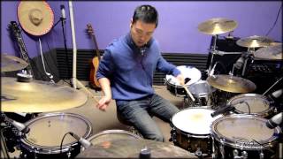 「Ginsen no Kaze」 Madan no Ou to Vanadis OP {drum cover}