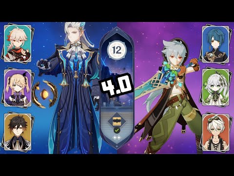 C0 NEUVILLETTE Hypercarry and C6 RAZOR Rainbow | 4.0 Spiral Abyss Floor 12 | Genshin Impact