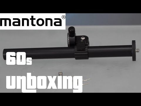Mantona 31cm Tripod Boom Extension Arm UNBOXING in 60s