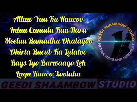 Cabdinasir Sulub || Rabaso With Lyrics || original song