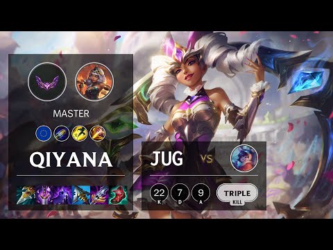 Qiyana Jungle vs Nunu - EUW Master Patch 12.5