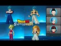 GIRL TALK RATE All Fusions Videl Bulma Chi Chi Dragon Ball Sparking Zero