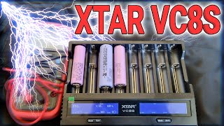 Xtar VC8S review 8 bay charger 3 amps bliss 45 watt