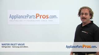 How to: Samsung Water Inlet Valve DA97-07695A