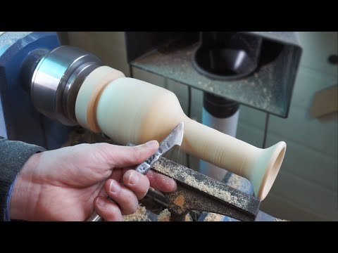 [Woodturning] Making a Wooden Flower Vase