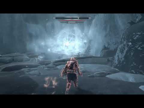 Skyrim Killing Karstaag on Legendary Difficulty