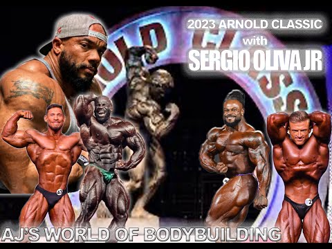 Arnold Classic 2023 with Sergio Oliva JR .