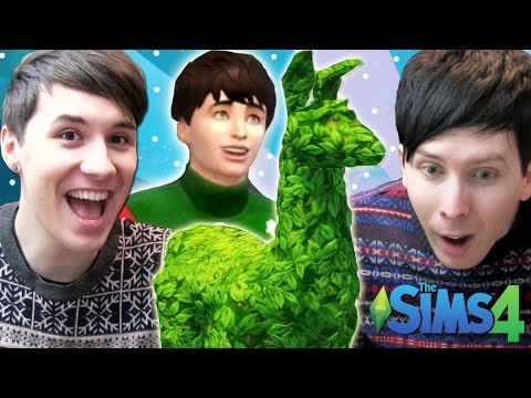 DIL GETS A LLAMA - Dan and Phil Play: Sims 4 #9