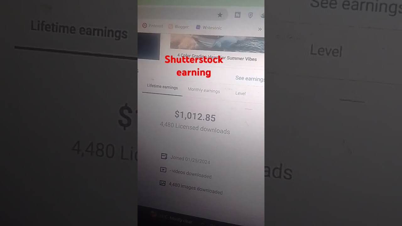 Shutterstock earning #shutterstock #shutterstockcontributor #shorts #stock #passiveincome #photo