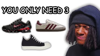 The Only 3 Shoes You Actually Need
