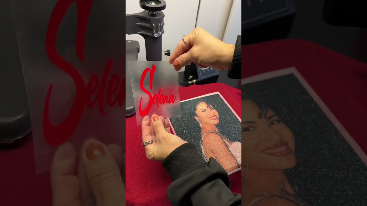 Cómo Sublimar sobre Vinil Glitter! ✨🎨 | Tutorial Fácil y Rápido