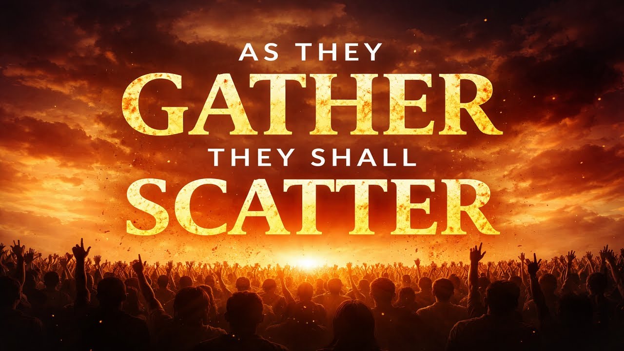 As they gather they shall Scatter