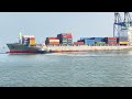 CONTAINER SHIP TURNING CIRCLE