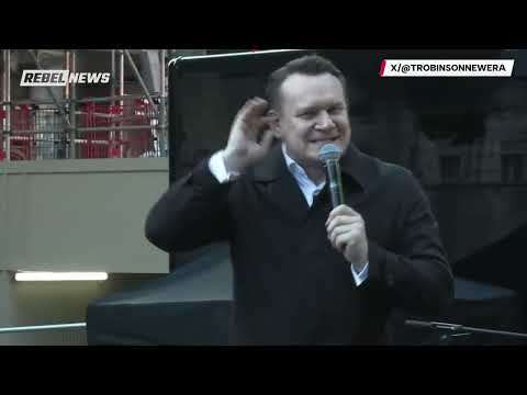 'Send them back!': Polish MEP backs remigration at 'Unite the Kingdom' rally