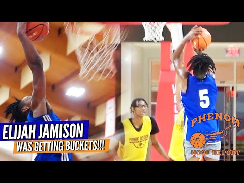 Elijah Jamison Gets Buckets from EVERYWHERE on the Floor!!
