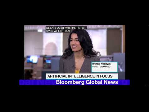Chatterbox Founder Mursal Hedayat on the AI EdTech Revolution - Bloomberg TV