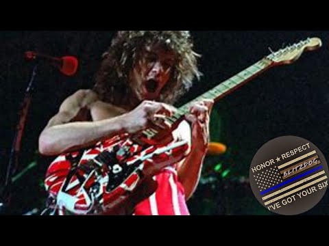 Eddie Van Halen jams at 5150 studios in 1984