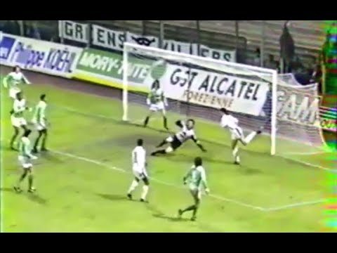 ASSE 1-1 PSG - 35e journée de D1 1990-1991