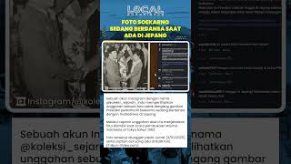 Pengkoleksi Foto Sejarah Indonesia Memperlihatkan Foto Soekarno Berdansa dengan Mahasiswa Jepang