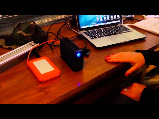 Video teaser per LaCie Behind the Scenes – Managing 4k Content in the Field