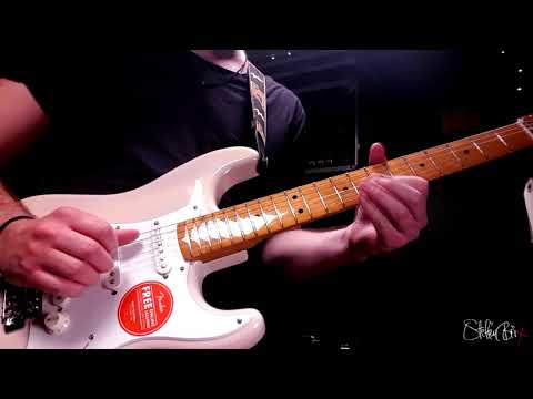 Squier FSR Classic Vibe 50's Stratocaster - White Blonde image 12