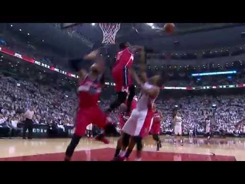 Kyle Lowry Can't Get Past "The Wall" of The Wizards