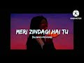 Meri Jindagi Hai Tu Slowed Reverb Lofi Song