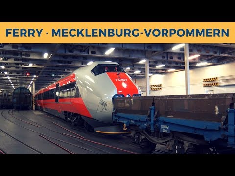 Ferry MECKLENBURG-VORPOMMERN in Trelleborg; VÄTE shunting NSB Class 73, 73007
