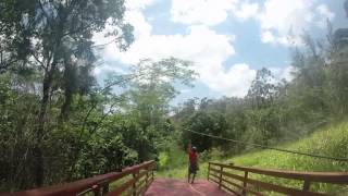 preview picture of video 'Koloa Zipline Raw Footage From Honeymoon'