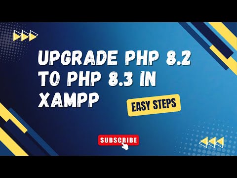 How to Upgrade PHP 8.2 to PHP 8.3 Version in XAMPP