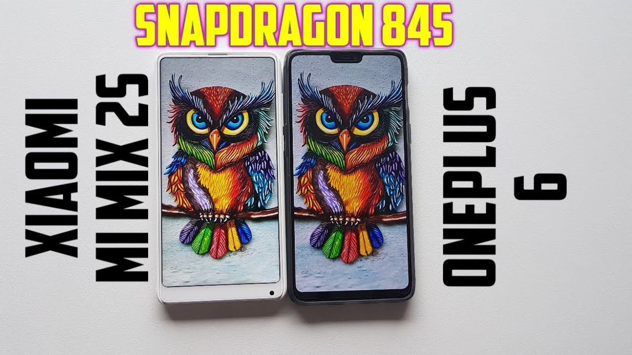 OnePlus 6 vs Xiaomi Mi Mix 2S Speed test/ Comparison! Snapdragon 845 kings