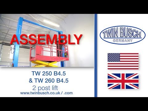 Подъемник для сто 5.0 т TWIN BUSCH TW250B4.5 - фото 1 - id-p2245169059
