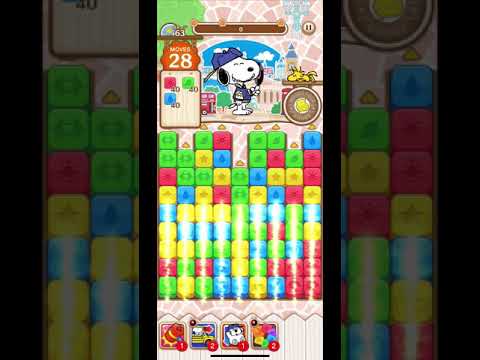 【Snoopy Puzzle Journey】🐶Stage63🐶【スヌーピーパズルジャーニー】