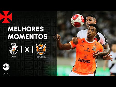 Gols e lances de Vasco da Gama x Nova Iguaçú