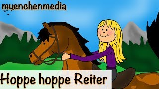 Kinderlieder deutsch - Hoppe hoppe Reiter - Kinderlieder zum Mitsingen