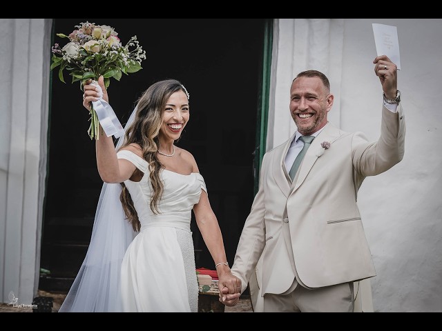 Vidéo des moments forts du mariage de Florencia et Mickael en Argentine'