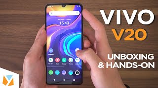 Vivo V20 Unboxing &amp; Hands-on