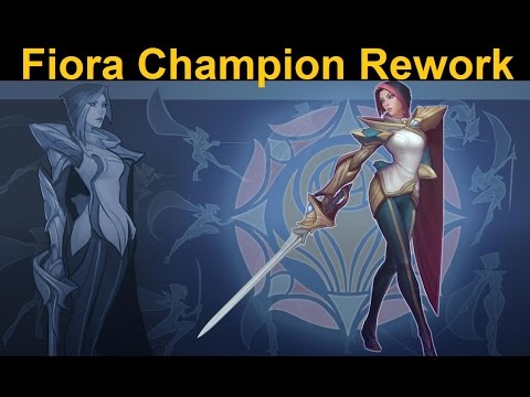 Fiora Rework Announced - Press "R" and Pray Transformed into a Skill-based champion!?