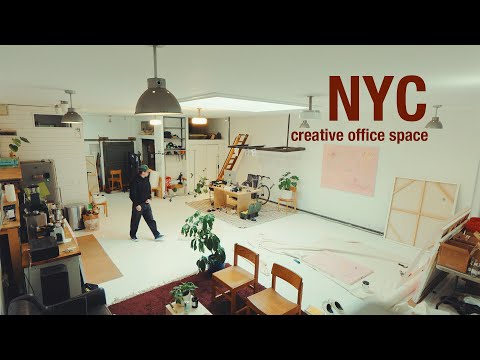 building my dream creative studio/office in NYC