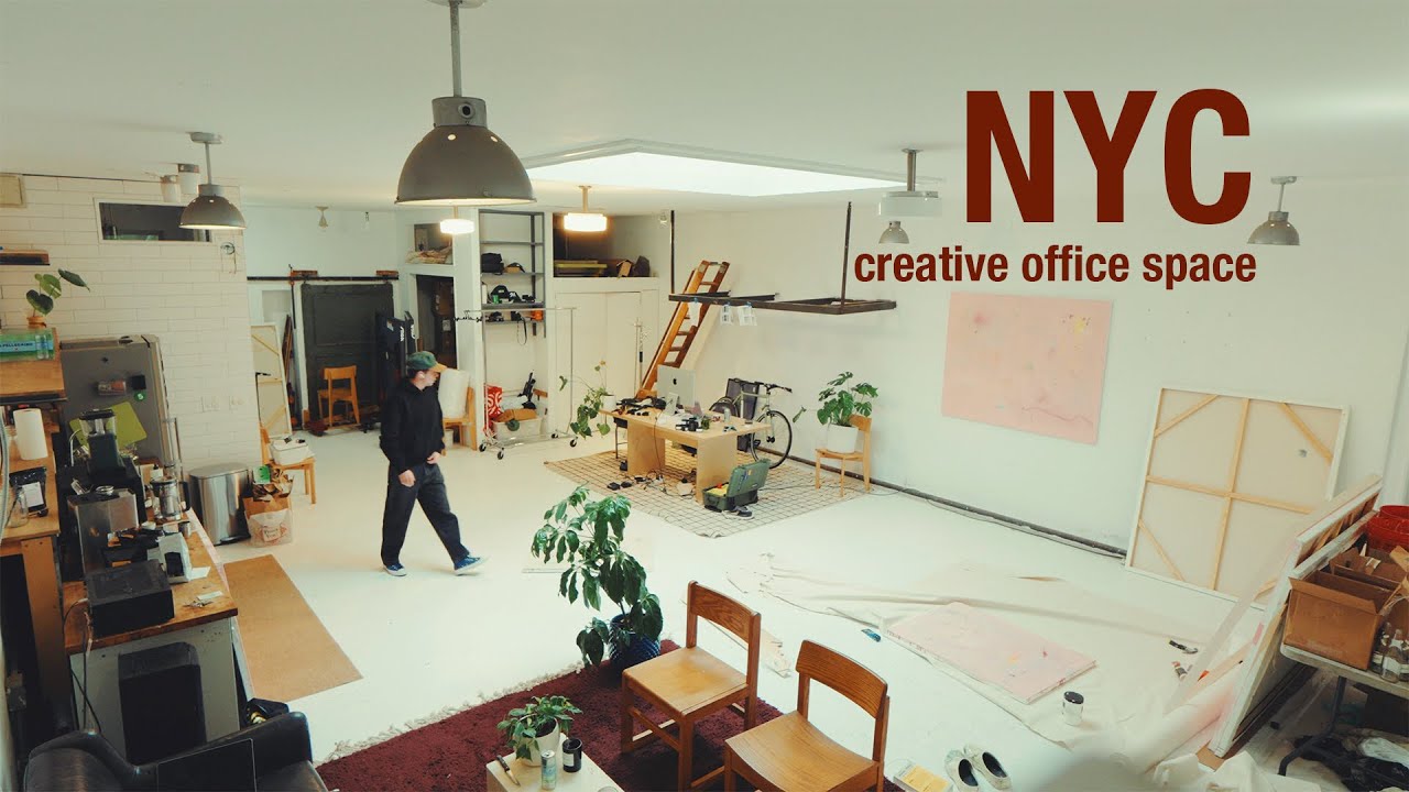 building my dream creative studio/office in NYC