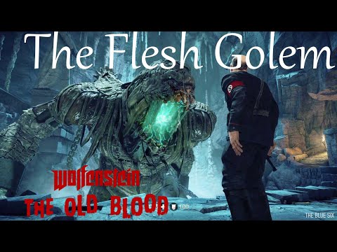 Wolfenstein The Old Blood - The Flesh Golem Final Boss Fight + Ending