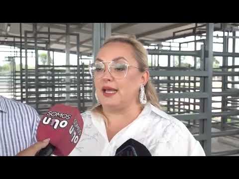 En Pampa del Infierno, se inauguró el moderno frigorífico municipal.