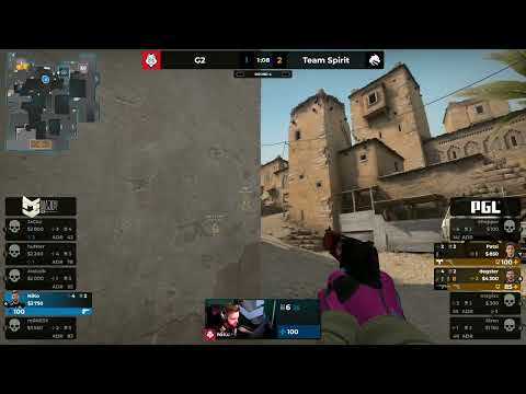 NIKO INSANE 1V2 DEAGLE CLUTCH AS G2 WIN ECO VS SPIRIT AT ANTWERP MAJOR