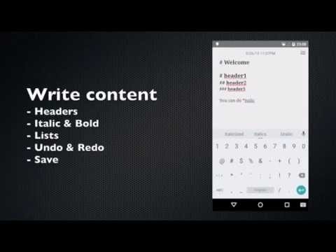 Writer Plus (Write On the Go) - Free Android app | AppBrain