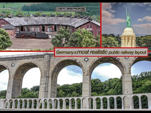 One of the finest you`ll ever see: Germany's most realistic public model railway layout in HO scale