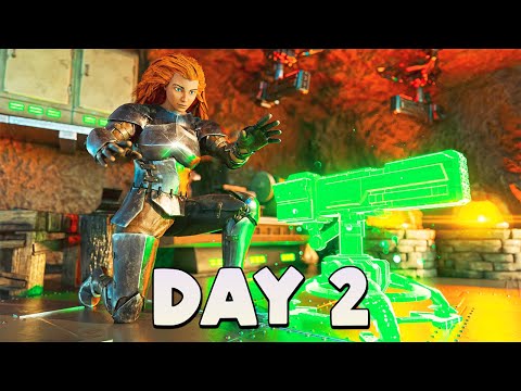 SOLO Claiming A Hidden Ragnarok Rathole On ARK Day 2!